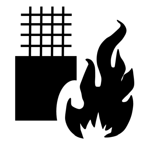 Icon für Carbonbeton/Brand